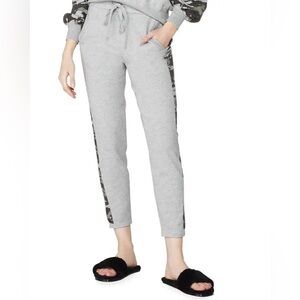 Monrow Vintage Sweatpants with Camo Contrast Stripe NWT SOLD OUT